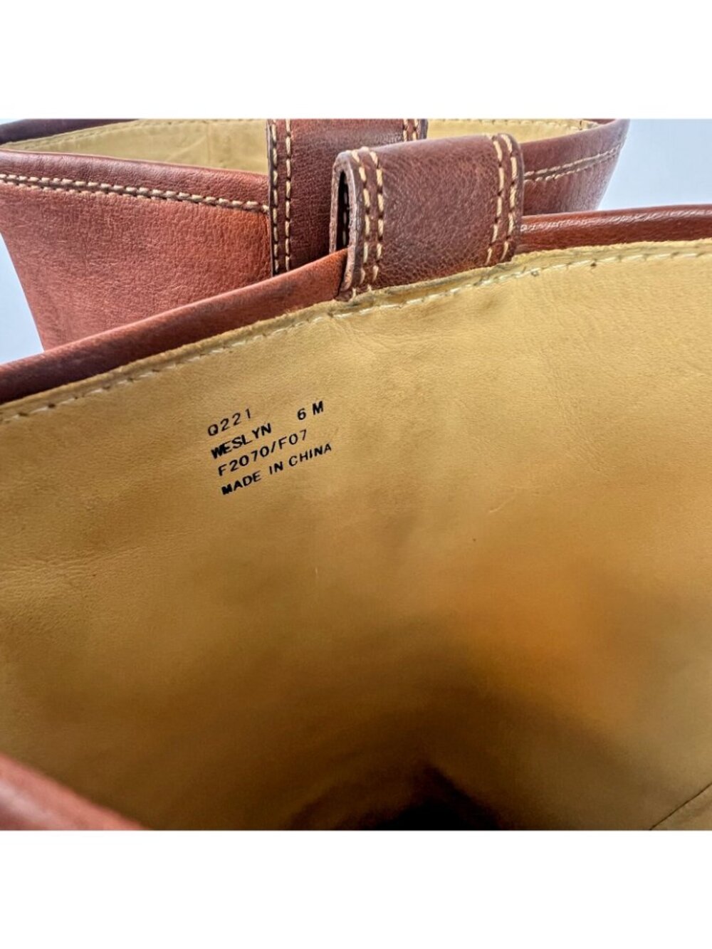 Coach Weslyn Tall Riding Boots – Whiskey Brown Leather | Women’s Size 6 - Picture 4 of 10